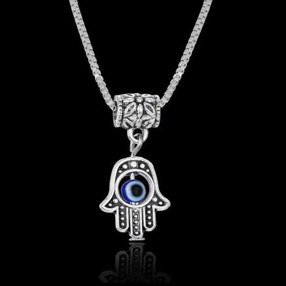 Jewelry - NEW Evil Eye Hamsa Hand Pendant Necklace